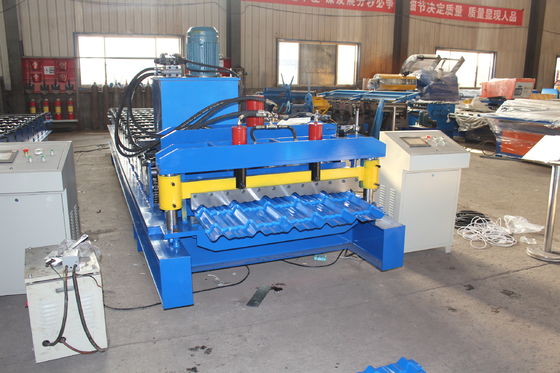 380v 50hz 2025 nuevo diseño Personalización Galvalume Roof Panel Roll Forming Machine Plc