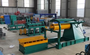 380v 50hz Máquina de línea de producción de corte de bobina de acero de alta velocidad con descollador y recollador hidráulico