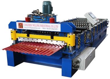 rollo del tejado de 0.3-0.6m m que forma la hoja acanalada de las filas de la máquina PI/GGPI 9 que hace la máquina