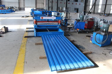 Rollo de la máquina para fabricar láminas para techos que forma con estructura simple de 18 estaciones