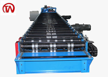 Rollo de acero de la cubierta del metal que forma la máquina para la estructura de la construcción y de edificio