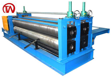 Rollo acanalado galvanizado fino de la hoja que forma el barril de la máquina 0.12-0.4m m