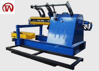 Precisión de Decoiler de la bobina hidráulica completamente automática alta 10 toneladas de peso de carga