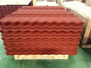La piedra del color prepintó las tejas de techumbre revestidas de acero galvanizadas del metal