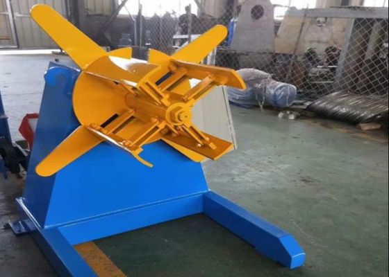 5/7/8/10/15 tonelada máquina hidráulica pesada de Decoiler y de Uncoiler