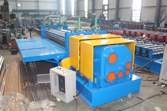 Material adecuado 0,1 - 0.25m m de la máquina de formación de material para techos acanalado barril de acero