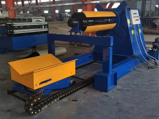 5t Uncoiler hidráulico automatizó completamente velocidad de la máquina de Decoiler