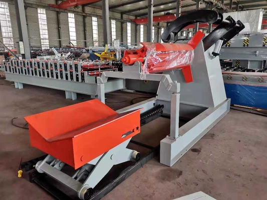 Bobina de acero automática Decoiler hidráulico 10 toneladas