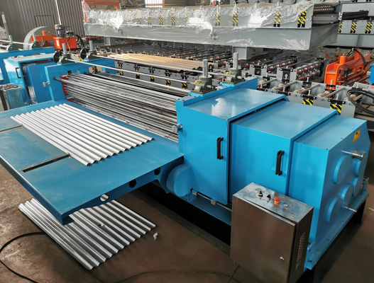 rollo acanalado del barril de 0.12-0.2m m que forma la máquina para el material galvanizado fino