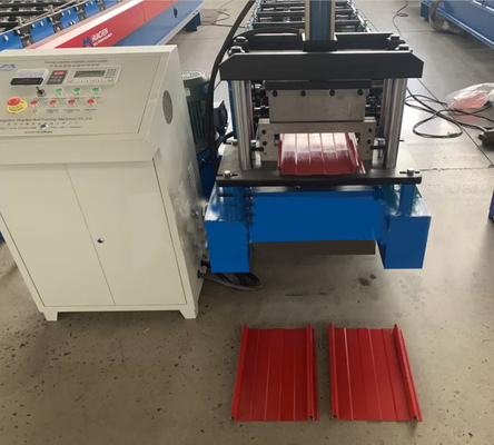 Plc Self Lock Máquina perfiladora de techo con costura permanente 15m/Min 3p