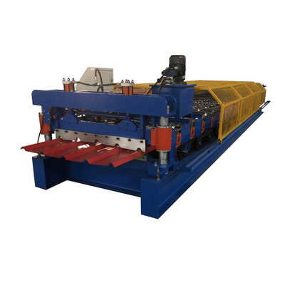 686 Máquina formadora de láminas de techo Ibr de largo alcance Q235 0.3mm