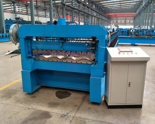 Máquina del tablero 15m/Min Wall Panel Roll Forming del envase completamente automática