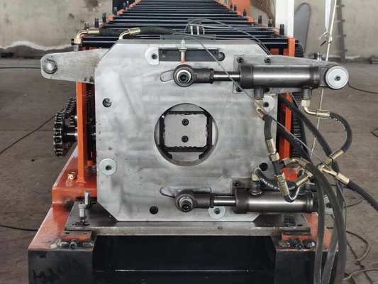 Formación de rollo en frío de aluminio de la máquina del canal de la lluvia del agua del canalón