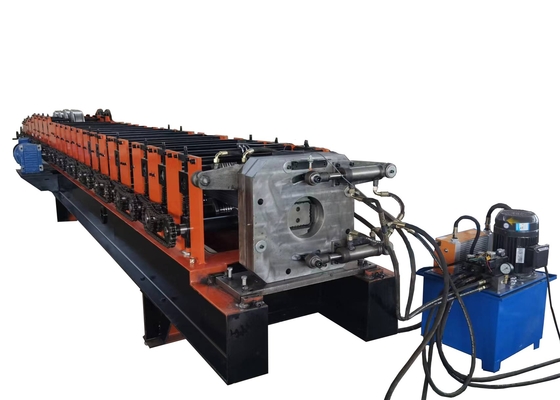 Corte hidráulico Gl abajo del rollo del tubo que forma control del Plc de la máquina